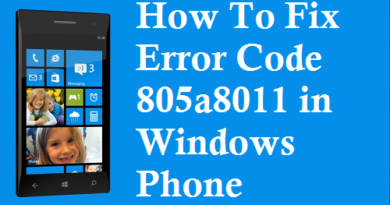 WINDOWS PHONE STORE ERROR CODE 805A8011