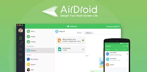 airdroid web