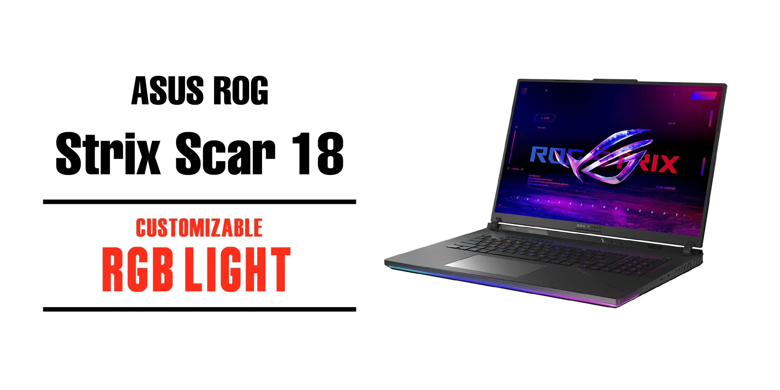 ASUS ROG Strix Scar 18 Design