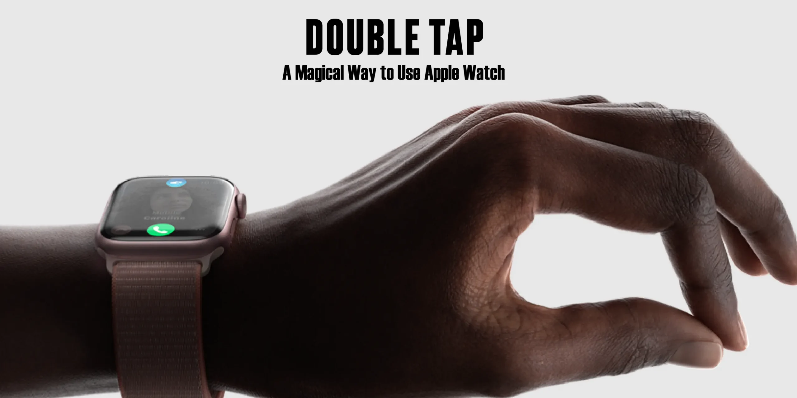 Apple Watch Series 9 Double Tap