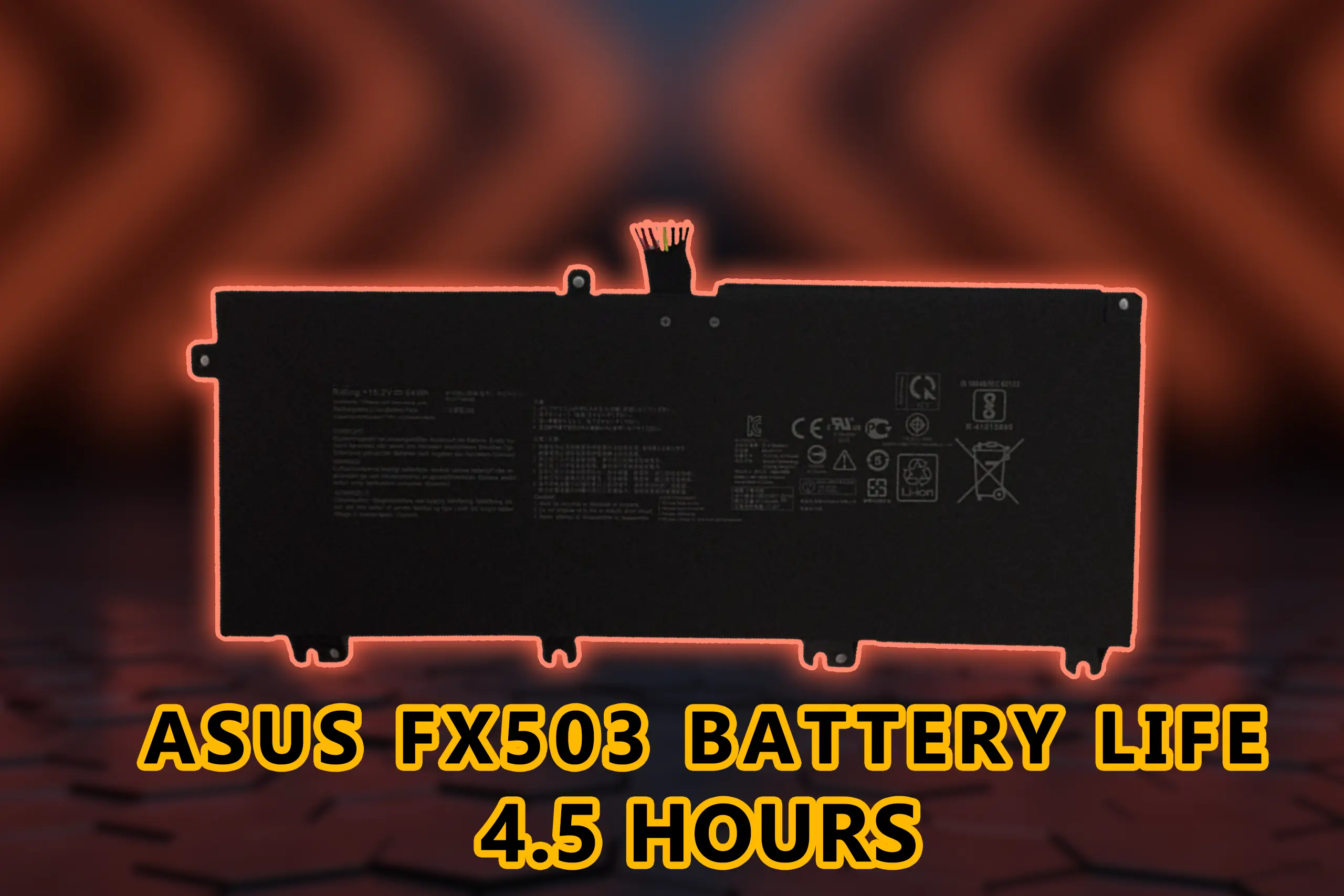 Asus FX503 Battery Life 