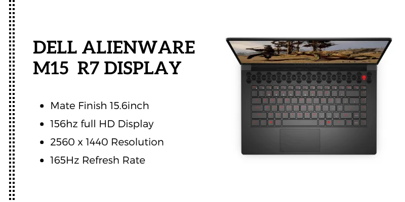 Dell Alienware M15 R7 Display