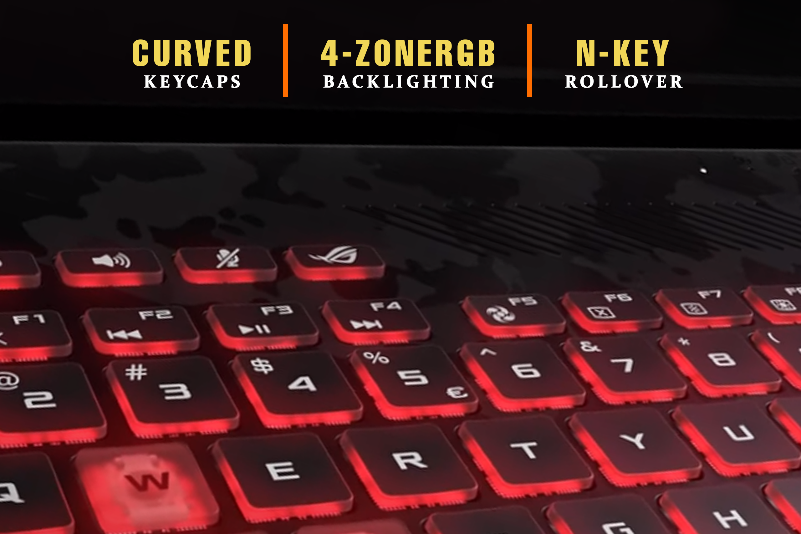 Keyboard of Asus Rog GL704