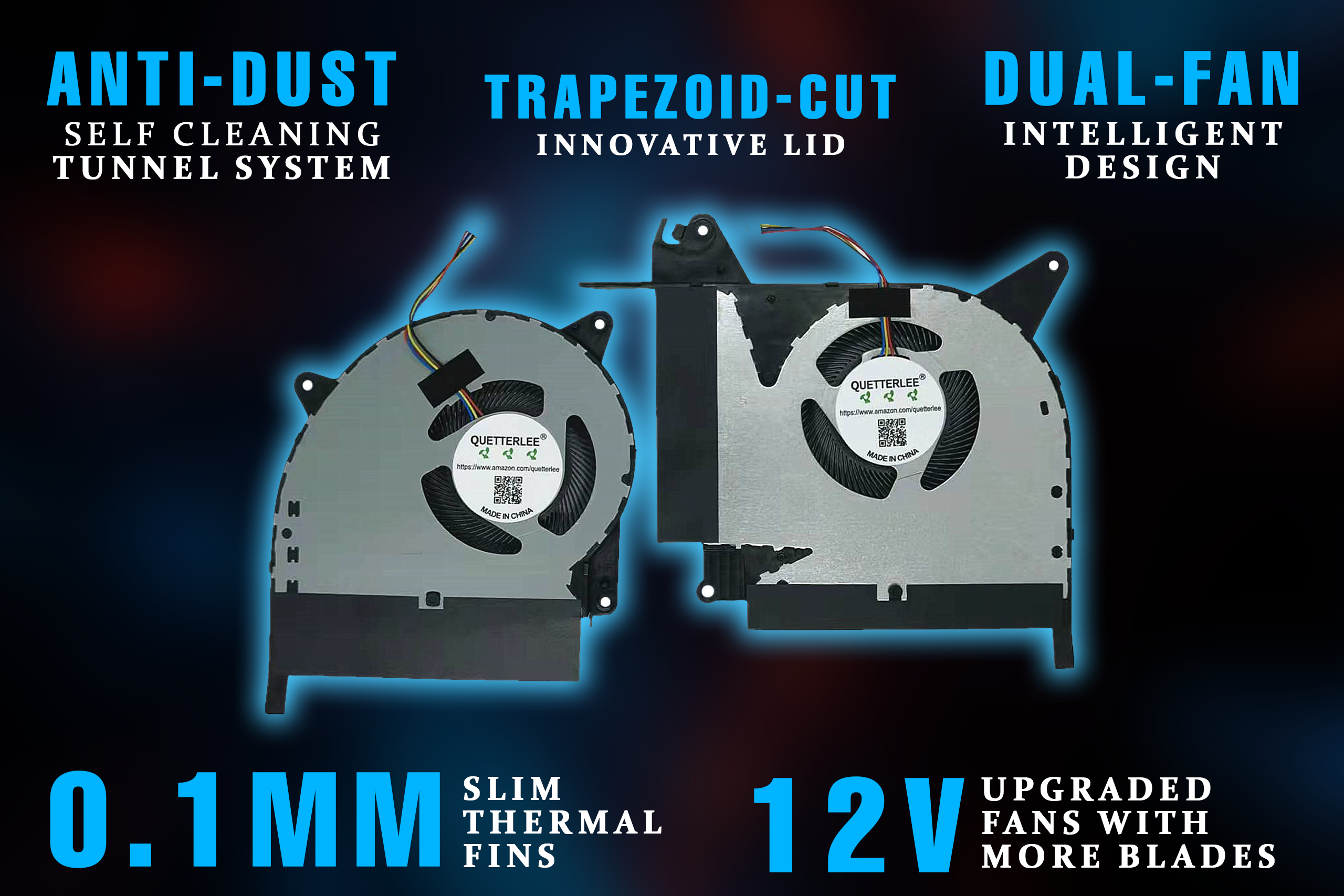 Cooling fan of Asus Rog GL704