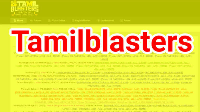 Exploring Tamilblasters: A Deep Dive into the Popular Piracy Website