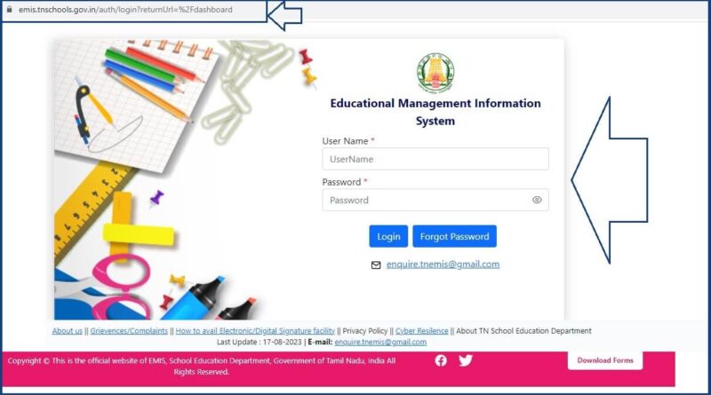 Tnemis.Tnschools.Gov.In: How to Access and Use the Portal for Education Services